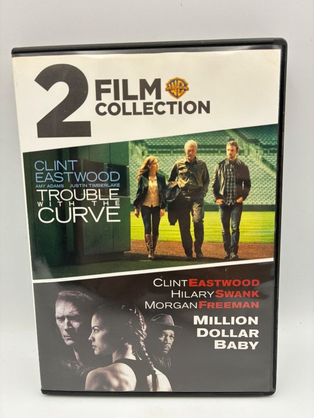 2 Film Collection Clint Eastwood Trouble With The Curve Million Dollar Baby DVD